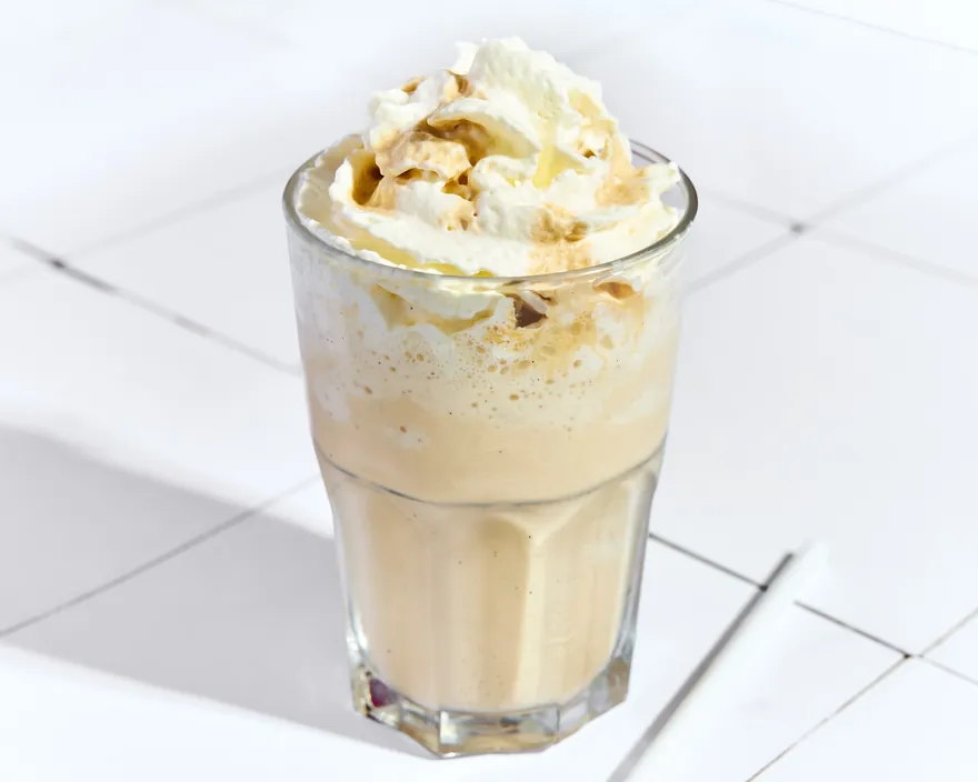 Milkshake Vanille - menu CRISPY SOUL, poulet frit halal et waffle burgers